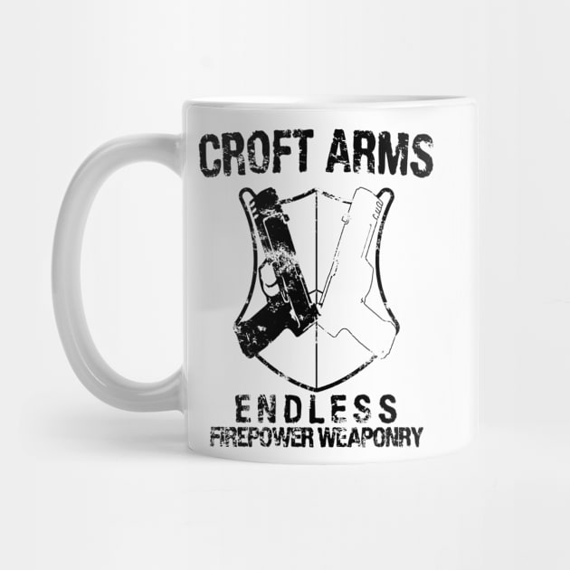 Croft Arms - Black by JohnLucke